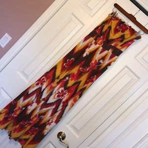 Lucky Brand Strapless Maxi Dress